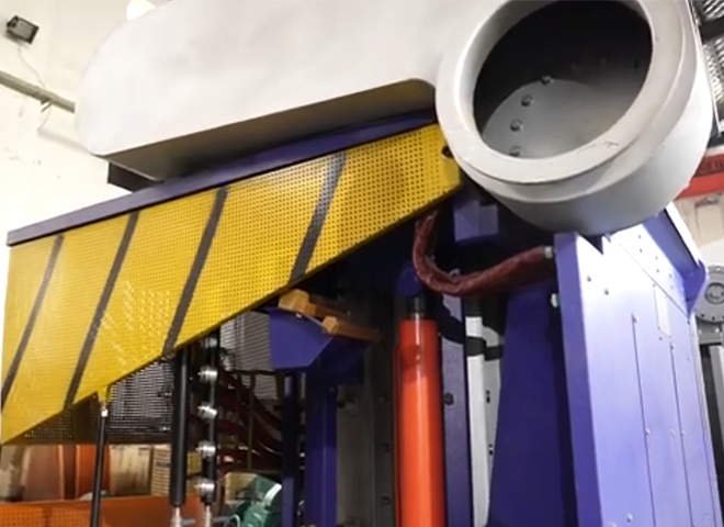 Induction Smelting Furnace Video 11