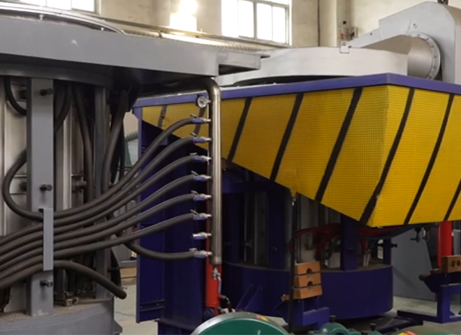 Induction Smelting Furnace Video 17
