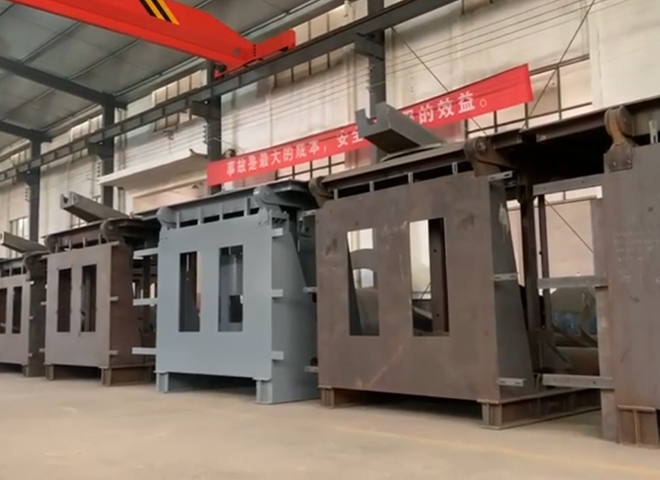 Induction Smelting Furnace Video 3
