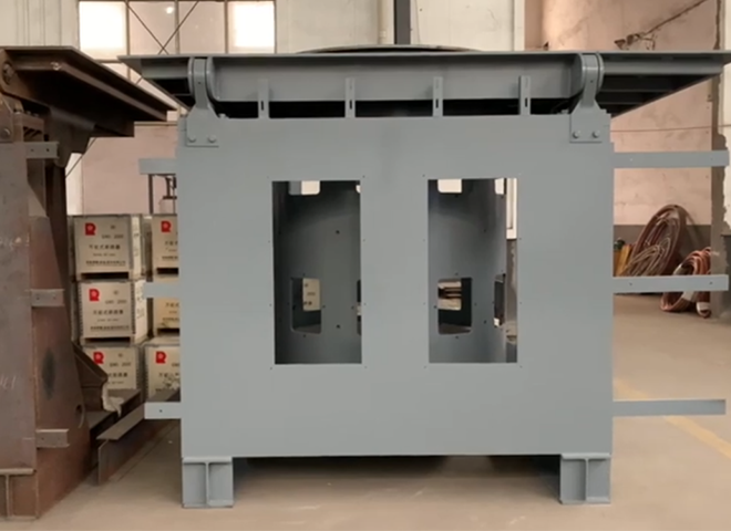 Induction Smelting Furnace Video 4