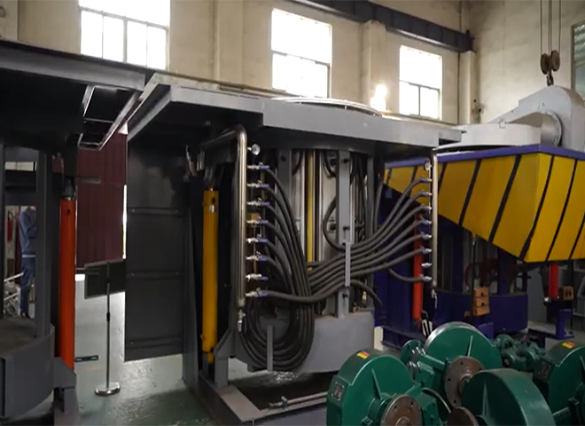 Induction Smelting Furnace Video 19