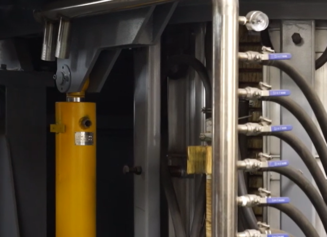 Induction Smelting Furnace Video 20