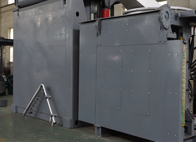Induction Smelting Furnace Video 27