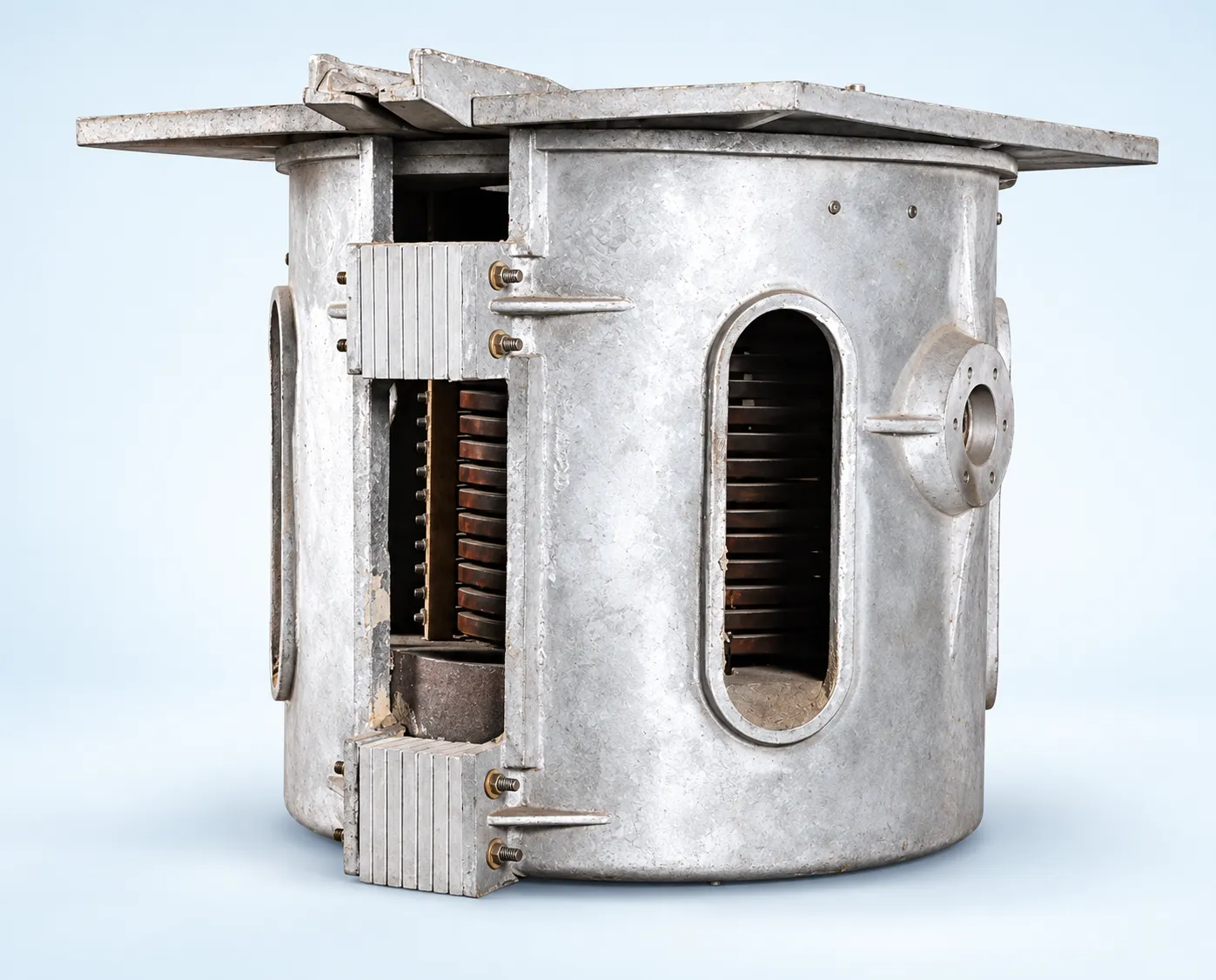 Luoyang Dinghong Aluminum Shell Melting Furnace