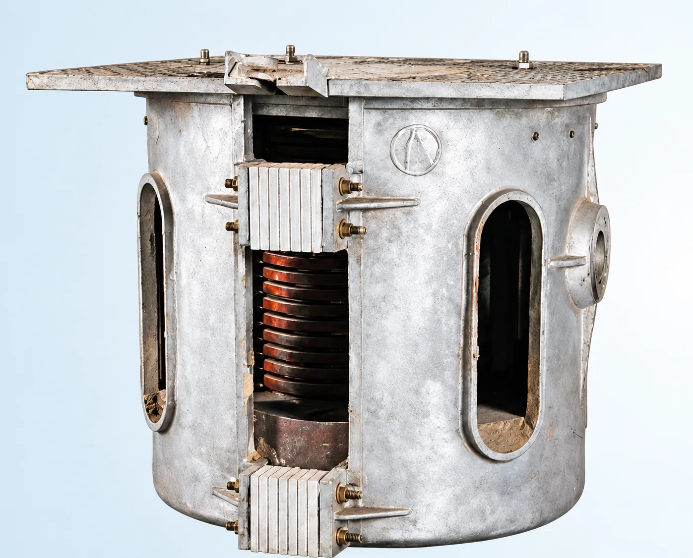 Luoyang Dinghong Medium Frequency Aluminum Shell Furnace