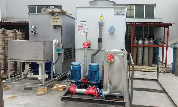 Closed Cooling Tower Configuration