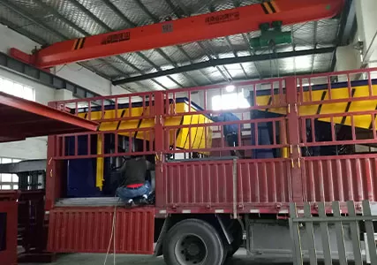 Steel Shell Furnace Loaded and Shipped Smoothly!
